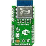 MIKROE-2542, WiFi ESP Click ESP-WROOM-02 WiFi mikroBus Click Board for Create ...
