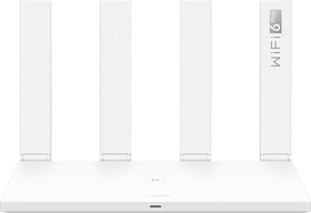 Фото 1/3 Роутер беспроводной Huawei WiFi AX3 WS7100-25 (53030ADU) AX3000 10/100/1000BASE-T белый