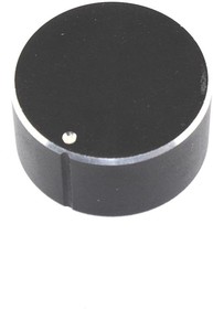 Ручка переключателя алюминиевая 30402500032 для духовок Krona чёрная