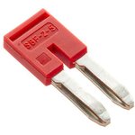 SBF-2-5, Перемычка вставная для клеммы на 2.5 кв.мм, 2-х полюсная