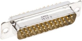 023129, TMC Series Panel Mount, 25 Pin D-sub Connector Plug, Shell Size B