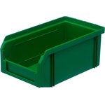 Пластиковый ящик Стелла-техник V-1-зеленый 171х102х75мм, 1 литр