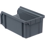 Пластиковый ящик Стелла-техник V-1-серый 171х102х75мм, 1 литр