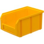 Пластиковый ящик Стелла-техник V-2-желтый 234х149х121мм, 3,8 литра