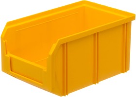 Фото 1/5 Пластиковый ящик Стелла-техник V-2-желтый 234х149х120мм, 3,8 литра