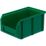 Пластиковый ящик Стелла-техник V-2-зеленый 234х149х121мм, 3,8 литра