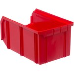 Пластиковый ящик Стелла-техник V-2-красный 234х149х121мм, 3,8 литра