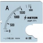 Aster Шкала к амперметру AMP-771 3000/5 А SC771-3000