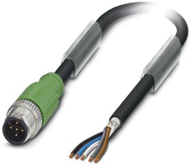 Фото 1/5 1682731, Male 5 way M12 to Sensor Actuator Cable, 5m
