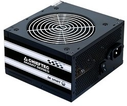 Фото 1/3 Chieftec 500W RTL [GPS-500A8] {ATX-12V V.2.3 PSU with 12 cm fan, Active PFC, fficiency  80% with power cord 230V only}