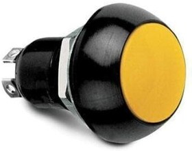 P3-D116125, Pushbutton Switches Flush Dom Sldr Std Momentary Green