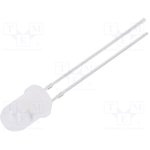 OSW5DK5A32A-CRLED14, CRLED; 5mm; white cold; 5800mcd; 30°; Front: convex; 12V