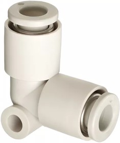 Фото 1/2 KQ2L04-00A, Angle Connector Fitting-4.0 mm Union Elbow