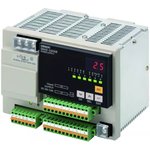 S8AS-24006, DIN Rail Power Supplies 24V 3.8A OUT/6 brnch s adjustbl
