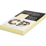 Бумага цветная Комус CP (А3,80г,желтый пастель YE23) пачка 500л