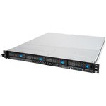 Серверная платформа ASUS RS300-E11-RS4 Rack 1U,1xSocket LGA 1200,4xUDIMM(3200/ 2933/2666),4xLFF SATA/SAS(upto2xNVMe), 2x1GbE,2x450W,ASMB10-i