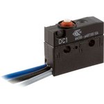 DC1C-C3AA, Micro Switch DC, 6A, 1CO, 2N, Button
