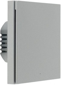 Фото 1/3 Умный выключатель Aqara H1 EU 1-нокл. с нейтралью серый (WS-EUK03GR)