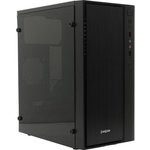 EX283754RUS, Корпус Minitower ExeGate mEVO-9301 (mATX, без БП, с окном ...