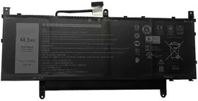 Фото 1/2 Аккумуляторная батарея для ноутбука Dell Latitude 9520 (V5K68) 7.6V 48.5Wh