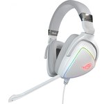 ROG DELTA WHITE Headset w/ Mic Wired (USB) 387g 20-40000Hz 50mm Drivers (448741)