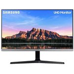 LCD Samsung 28" U28R550UQI темно-серый {IPS LED 3840x2160 16:9 HDMI матовая ...