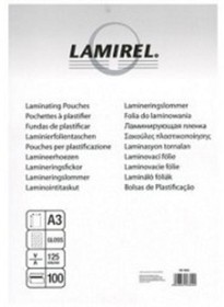 Фото 1/5 Lamirel Пленка для ламинирования CRC-7865901 (А3, 125мкм, 100 шт.)