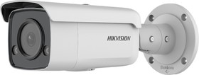Фото 1/9 DS-2CD2T47G2-L(C)(2.8mm), Камера видеонаблюдения IP уличная Hikvision DS-2CD2T47G2-L(C), 4Мп уличная цилиндрическая IP-камера с LED-подсветк