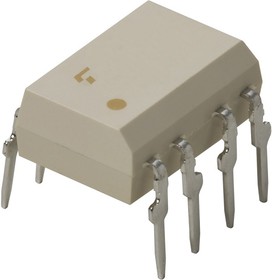 Фото 1/5 TLP250(F), Опто раскачка MOSFET-транзистор 35В 0.5А, [DIP-8]