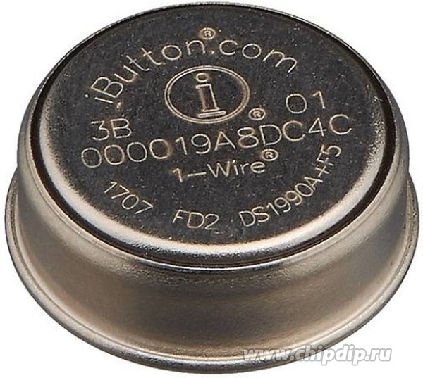 Ds1990a Arduino DS1990A-F5+, Ключ для домофона i-Button, Ind F5. (без держателя ...