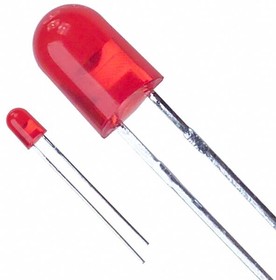 LTL-10223W, Red Plugin,D=4.7mm Light Emitting Diodes (LED)