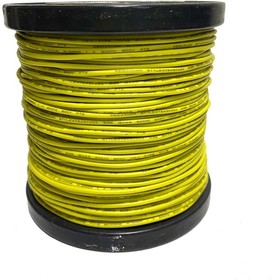 Провод гибкий медный луженый AWG 18 (0,75 мм кв) желтый 100 м