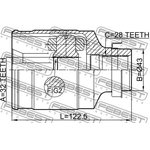 0511-MZ5RH, Шрус внутренний правый 32x43x28