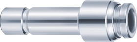 KQG2R06-08, KQG2 Series Straight Tube-to-Tube Adaptor, Push In 6 mm to Push In 8 mm, Tube-to-Tube Connection Style