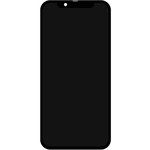 Дисплей (экран) в сборе с тачскрином для iPhone 13 (TianMa) черный с рамкой