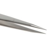 TL 00-SA-SL, 120 mm, Stainless Steel, Flat, ESD Tweezers