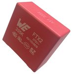 890324023023CS, Safety Capacitors WCAP-FTX2 4mm Lead 0.1uF 10% 275VAC