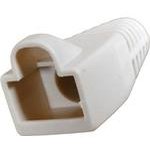 32-2900WH, Modular Connectors / Ethernet Connectors RJ45 Modular Plug Round Boot ...