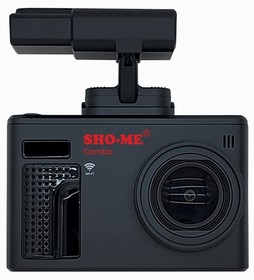 Фото 1/5 Видеорегистратор с радар-детектором Sho-Me Combo Note WiFi GPS ГЛОНАСС черный