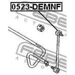 0523-DEMNF, 0523DEMNF_тяга стабилизатора переднего!\ Ford Fiesta 01 /Fusion ...