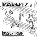 0523-TRBF, 0523-TRBF_тяга стабилизатора переднего!\ Mazda Tribute all 01