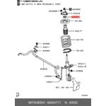 4060A711, Подшипник амортизационной опоры