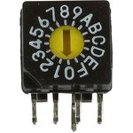DRR 3016, Switch DIP N.O./N.C. SP16T 16 Flush Screwdriver 0.03A 15VDC PC Pins ...