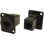 CP30224, Panel Feedthrough Plastic Frame, CSK, RJ12 Socket - RJ12 Socket