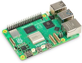 Raspberry Pi 5 8GB RAM, Одноплатный компьютер на базе 4-ядерного процессора ARM Cortex-A76 2.4ГГц | купить в розницу и оптом