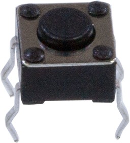 KAN0611-0431B (аналог L-KLS7-TS6601-4.3-180), кнопка тактовая 6х6 h=4.3мм (аналог 0643HIM TS-A1PS)