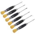 706-3, Slotted Precision Screwdriver Set, 6-Piece