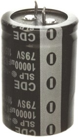 Фото 1/2 15000μF Aluminium Electrolytic Capacitor 25V dc, Snap-In - SLP153M025C4P3