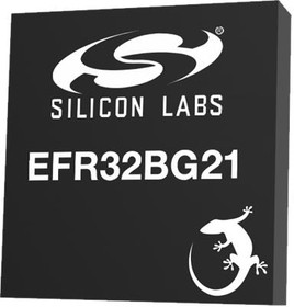 Фото 1/2 EFR32BG21B010F1024IM32-B, RF System on a Chip - SoC Blue Gecko, QFN32, 2.4G, 10dB, Bluetooth 5.1, 1024kB, 96kB(RAM), 20 GPIO