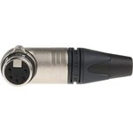 Neutrik NC5FRX разъем XLR угловой female кабельный 5 контактов